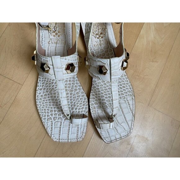 Vince Camuto "Dailette" studded toe loop Women **Missized** 8 &8.5 NEW sandal - Picture 3 of 7